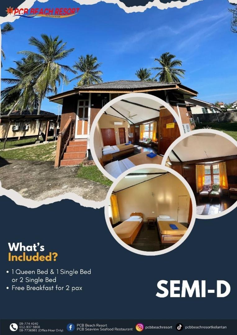 Pcb Beach Resort Kota Bharu Exterior photo
